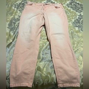 Light Pink Celebrity Pink Skinny Jeans size 18!